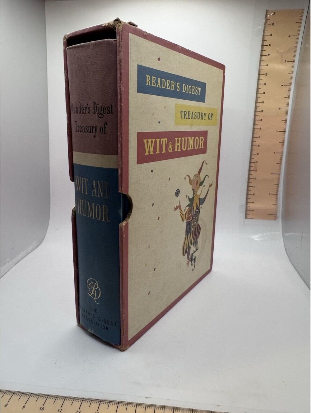 Reader's Digest Treasury of Wit and Humor 1958, HC, Slipcase,  1st edition VG